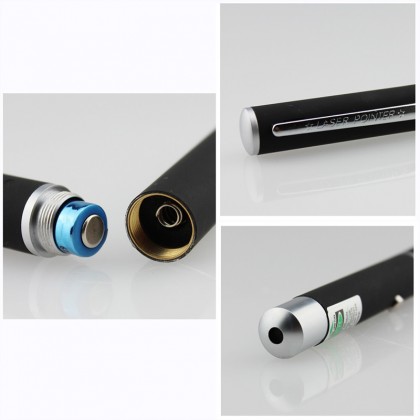 200mW 532nm Green Laser Pointer Pen Mid-Open Cool Gadgets