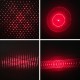 5 in 1 Middle Open 650nm Red Laser Pointer Kaleidoscopic Pen 5mW - 500mW