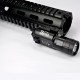 420 Lumen Gree Tactical Flashlight  LED white light with picatinney rail For Rifle Hunt