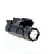 200 Lumens CREE LED Tactical Gun Flashlight Torch Pistol Handgun Torch Light Lamp with Mount for Hiking Camping Hunting