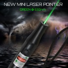 200mW Green Beam Bullet Style Mini Laser Pen Tiny Laser Pointer High Power