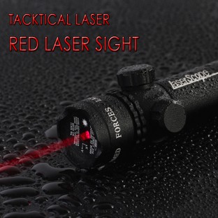 Laser Sight Red Rifle Sight Scope for Hunting With External Quick Windage and elevation
