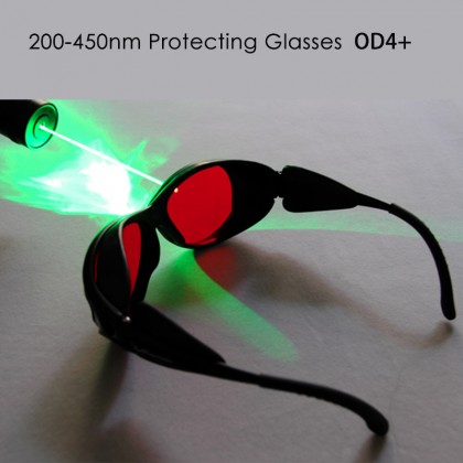 200-540nm Protecting Safety Glasses OD4+ CE Certified